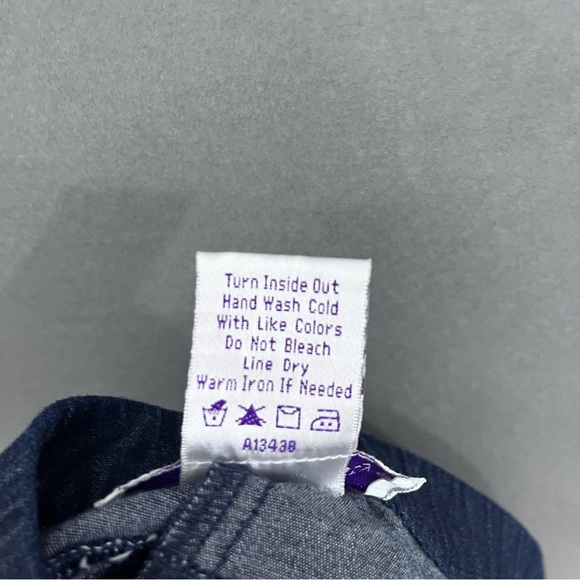 Susan Graver Style Indigo Blue Crop Wide Leg Pants - Picture 11 of 16